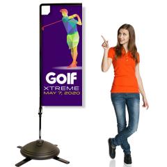 8ft Heavy Duty Rectangle Banner