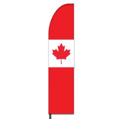 Canadian  Feather Flag Design 02