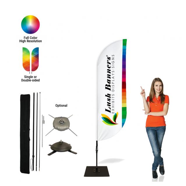 8ft Feather Banners (B1A)