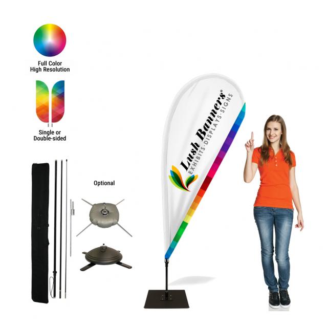 7ft Teardrop Flags (B2A)