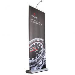 Retractable Banner Stand Premium with light